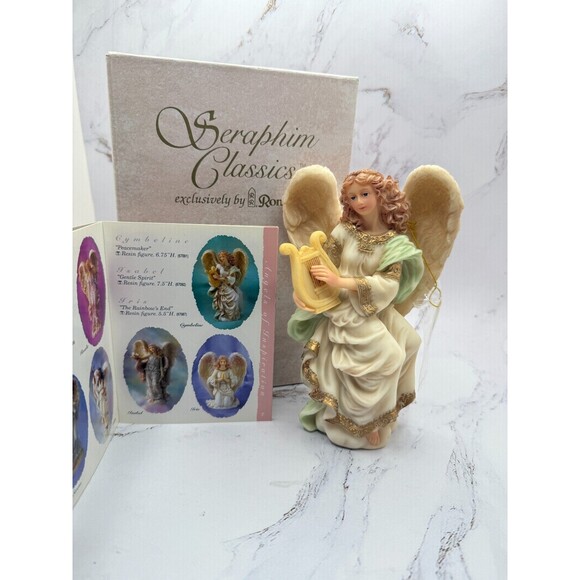 Seraphim Classics Gymbeline "Peacemaker" Angel Figurine – 1993 Roman  Limited Ed - Picture 1 of 13